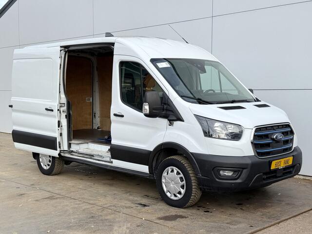 Ford E-Transit 390 75kWh 184PK Elektrisch 75kWh 334km WLTP BEV Snelladen L2H2 Climate Control Tacho Carplay Camera Stoelverwarming Parkeersensoren voor achter