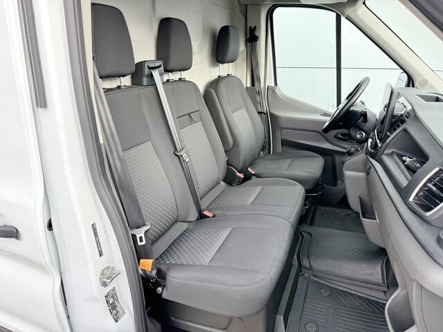 Ford E-Transit 390 75kWh 184PK Elektrisch 75kWh 334km WLTP BEV Snelladen L2H2 Climate Control Tacho Carplay Camera Stoelverwarming Parkeersensoren voor achter