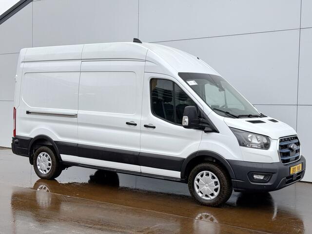 Ford E-Transit 390 184PK 390 Elektrisch 75kWh 334km WLTP BEV Snelladen L2H2 Climate Control Carplay Camera Stoelverwarming Parkeersensoren voor achter Laadkabel