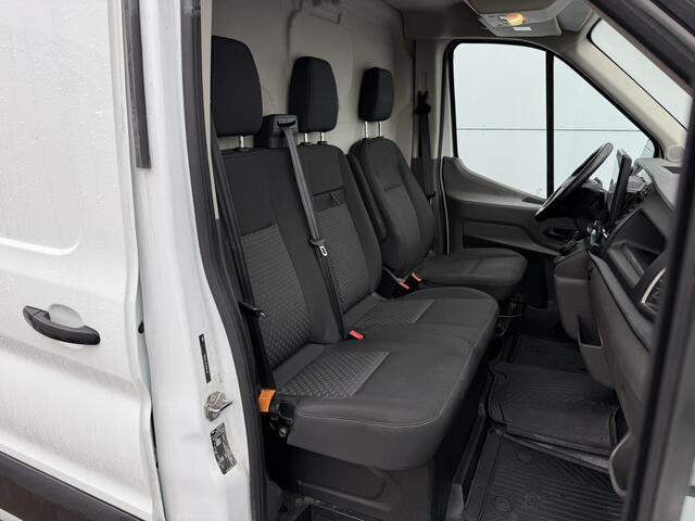 Ford E-Transit 390 184PK 390 Elektrisch 75kWh 334km WLTP BEV Snelladen L2H2 Climate Control Carplay Camera Stoelverwarming Parkeersensoren voor achter Laadkabel