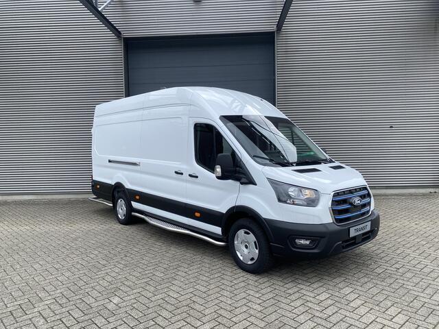 Ford E-Transit 350 L4H3 Trend 184pk RWD 68 KWh | Direct leverbaar | Navigation Pack | Doorloopfunctie cabine | XL laadkabel | All Weather banden | Vehicle Integration System | PRIJS o.b.v. SUBCONTRACTOR