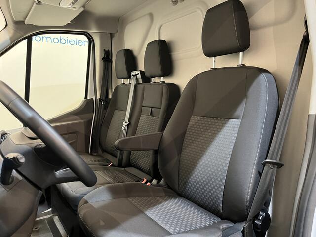 Ford E-Transit 350 L2H2 Trend 68 kWh / 100% Elektrisch !! / Airco / Cruise Control / CarPlay / Camera / Navigatie / 3-Zits / 6.500 KM !!