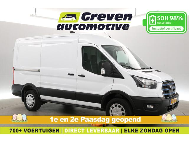 Ford E-Transit L2H2 Trend 68 kWh | Snelladen | SOH 98% | Airco | Camera | 3 Zits | Cruise | Carplay | Navi