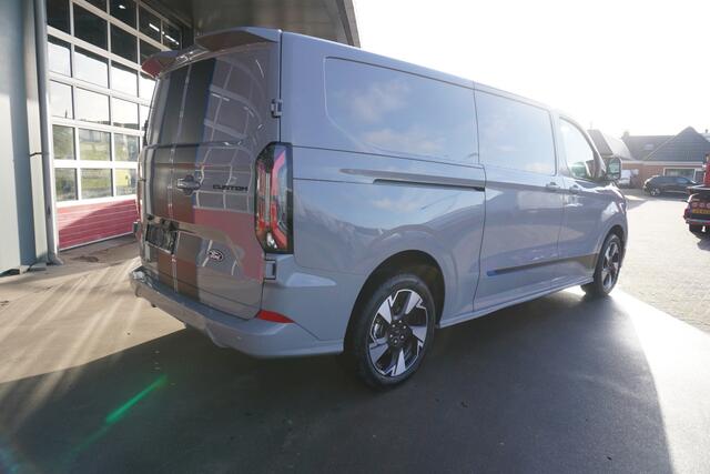 Ford E-Transit Cust. L2H1 Sport 218PK Automaat Schuifdeur links en rechts Airco | adap.cruise | Navi | 360 camera | 19"Lm velgen