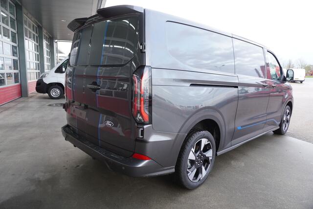 Ford E-Transit Cust. L2H1 Sport 218PK Automaat Schuifdeur links en rechts Airco | adap.cruise | Navi | 360 camera | 19"Lm velgen