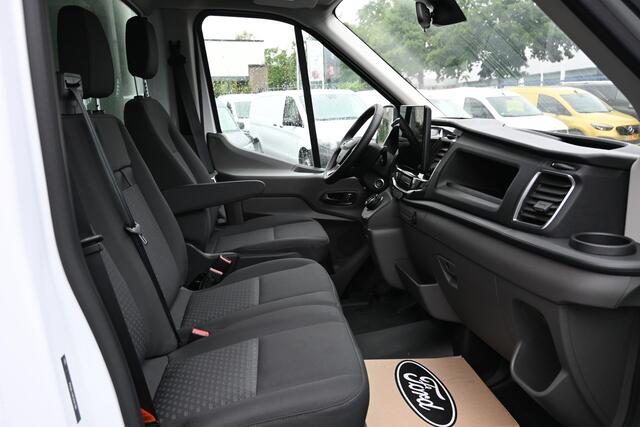 Ford E-Transit 390L Trend Bakwagen met Dhollandia laadklep Navigatie met camera, Zijdeur