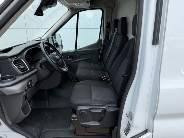 Ford E-Transit 68kWh 184PK L4H3 317km WLTP 96,5% (SOH) BEV Snelladen Carplay Climate control Cruise control Navigatie 360° camera Stoelverwarming Parkeersensoren v+a