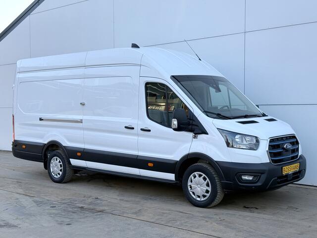 Ford E-Transit 68kWh 184PK L4H3 317km WLTP 95.3% (SOH) BEV Snelladen Carplay Climate control Cruise control Navigatie 360° Camera Stoelverwarming Parkeersensoren v+a