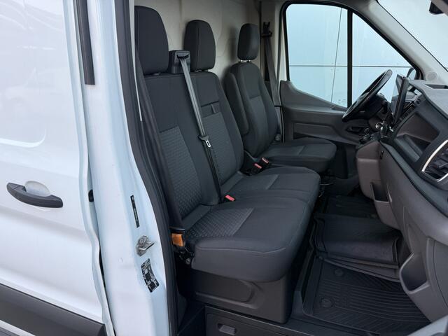 Ford E-Transit 68kWh 184PK L4H3 317km WLTP 95.3% (SOH) BEV Snelladen Carplay Climate control Cruise control Navigatie 360° Camera Stoelverwarming Parkeersensoren v+a