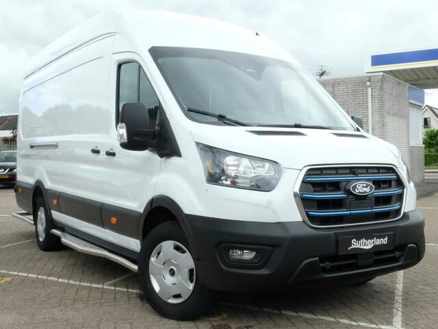Ford E-Transit Bestelauto 350 L4 Trend 184pk Elektrisch | 68kwh | Ford Voorraad | PRIJS o.b.v. SUBCONTRACTOR | Volledige inrichting | Side bars | Doorloopfunctie cabine | Subco |