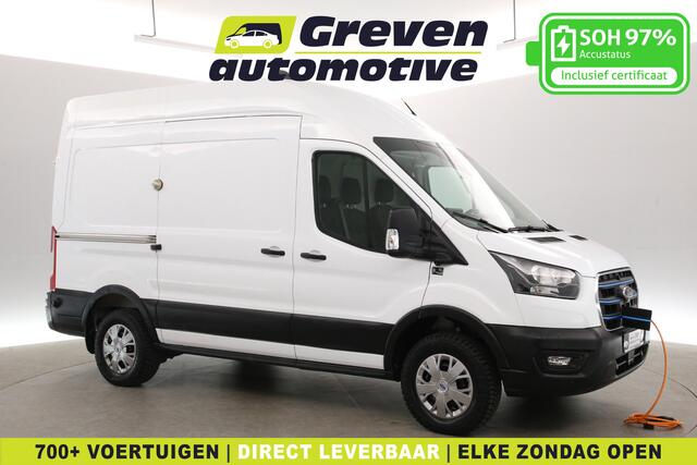 Ford E-Transit 68 kWh L2H3 | Snelladen | SOH 97% | Clima | 360° Camera | Cruise | 3 Zits | Carplay | Navi