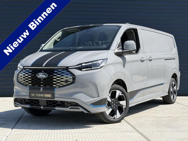 Ford E-Transit Cust. 340 L2H1 Sport 71 kWh 360 Camera / Adap Cruise / 2 x schuifdeur / B & O