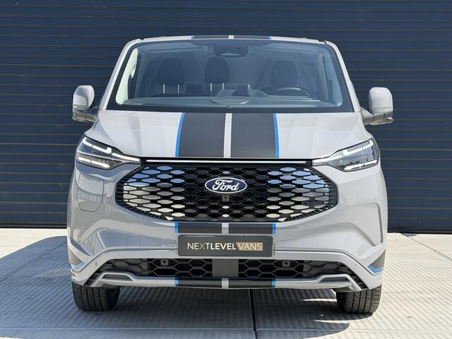Ford E-Transit Cust. 340 L2H1 Sport 71 kWh 360 Camera / Adap Cruise / 2 x schuifdeur / B & O