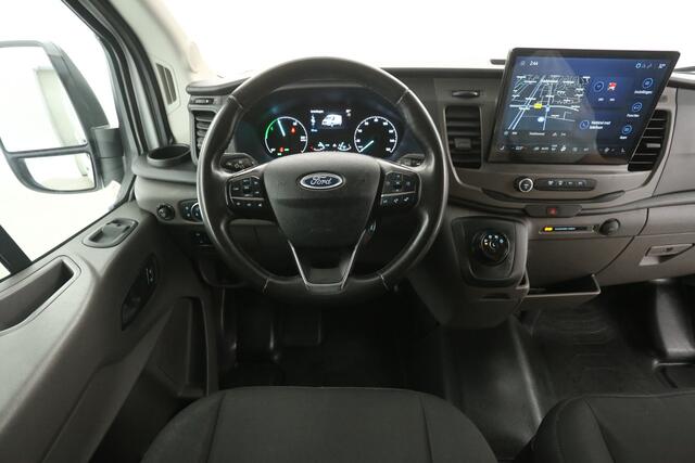 Ford E-Transit L3H2 68 kWh | Snelladen | SOH 95% | 360° | Clima | 3 Zits | Cruise | Carplay | Parkeersens.