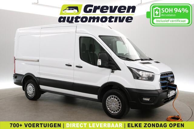 Ford E-Transit L2H2 68 kWh | Snelladen | SOH 94% | 360° Camera | Clima | 3 Zits | Cruise | Carplay | Parkeersens.