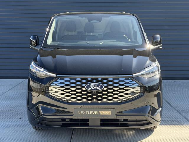 Ford E-Transit Cust. 340 L2H1 Limited 71 kWh 218 PK | 360 Camera | B&O Audio | Dode hoek | Direct leverbaar!!