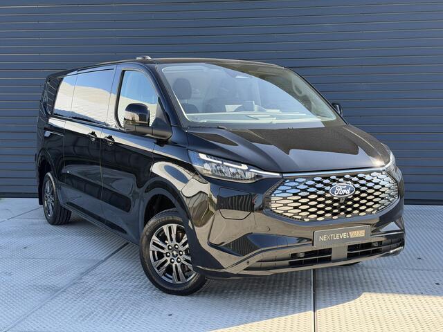Ford E-Transit Cust. 340 L2H1 Limited 71 kWh 218 PK | 360 Camera | B&O Audio | Dode hoek | Direct rijden!!