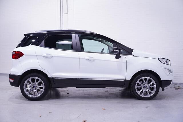 Ford ECOSPORT 1.0 EcoBoost Titanium Navi Schuifdak Winterpakket Camera PDC v+a Apple Carplay 1e Eig. NAP Rijklaar