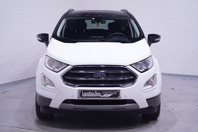 Ford ECOSPORT 1.0 EcoBoost Titanium Navi Schuifdak Winterpakket Camera PDC v+a Apple Carplay 1e Eig. NAP Rijklaar