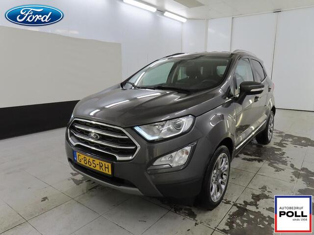 Ford ECOSPORT 1.0 EcoBoost Titanium B&O Navi Camera Trekhaak Winter Parking pack Dodehoek detectie Privacy Glass