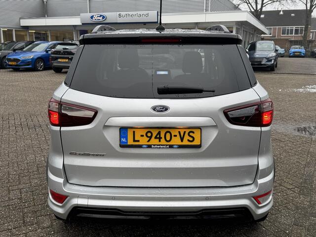 Ford ECOSPORT 1.0 EcoBoost ST-Line Black 125pk Achteruitrijcamera | Getint glas | Cruise control | Navigatie | Apple Carplay / Android auto | Dealer onderhouden