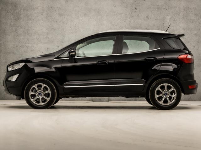 Ford ECOSPORT 1.0 EcoBoost Titanium (APPLE CARPLAY, GROOT NAVI, CAMERA, CLIMATE, SPORTSTOELEN, LEDER, XENON, PARKEERSENSOREN, NIEUWE APK, NIEUWSTAAT)