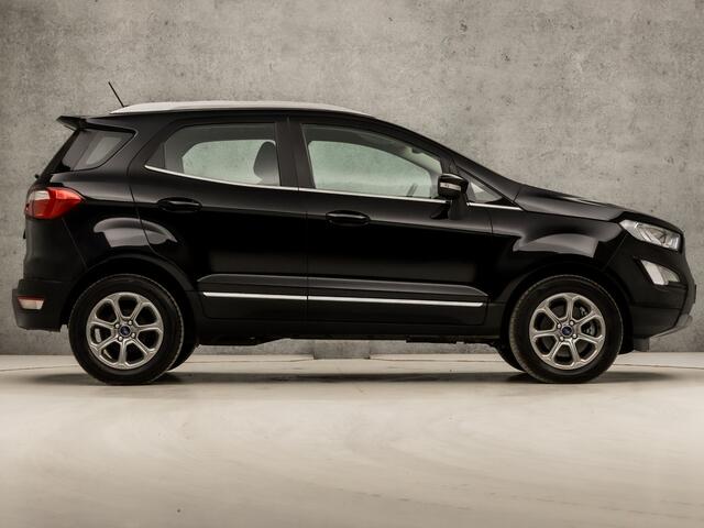 Ford ECOSPORT 1.0 EcoBoost Titanium (APPLE CARPLAY, GROOT NAVI, CAMERA, CLIMATE, SPORTSTOELEN, LEDER, XENON, PARKEERSENSOREN, NIEUWE APK, NIEUWSTAAT)