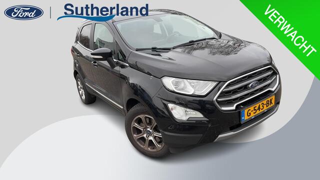 Ford ECOSPORT 1.0 EcoBoost Titanium 125pk Trekhaak | Winterpack | Achteruitrijcamera | Cruise control | Dealer onderhouden
