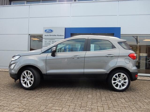 Ford ECOSPORT 125PK EcoBoost Titanium | Half Leder | Clima | Hoge zit | Android auto / Apple Carplay | ISOFIX | LED |