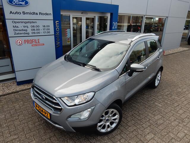 Ford ECOSPORT 125PK EcoBoost Titanium | Half Leder | Clima | Hoge zit | Android auto / Apple Carplay | ISOFIX | LED |