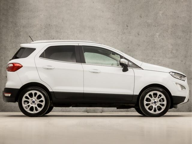 Ford ECOSPORT 1.0 EcoBoost Titanium Automaat (APPLE CARPLAY, GROOT NAVI, LEDER, STUUR/STOELVERWARMING, BANG&OLUFSEN, CLIMATE, SPORTSTOELEN, CAMERA, GETINT GLAS, CRUISE, NIEUWSTAAT)