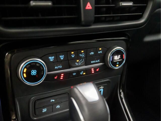 Ford ECOSPORT 1.0 EcoBoost Titanium Automaat (APPLE CARPLAY, GROOT NAVI, LEDER, STUUR/STOELVERWARMING, BANG&OLUFSEN, CLIMATE, SPORTSTOELEN, CAMERA, GETINT GLAS, CRUISE, NIEUWSTAAT)