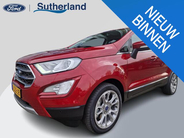 Ford ECOSPORT 1.0 EcoBoost Titanium Design Pack | Navigatie +B&O | Afn Trekhaak | Winterpack |1e Eigenaar