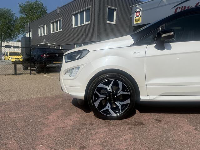 Ford ECOSPORT 1.0 EcoBoost ST-Line automaat 126 pk navigatie camera climate ctr keyless entry lmv 18 inch half leder/alcantara afn trekhaak dealer onderhouden