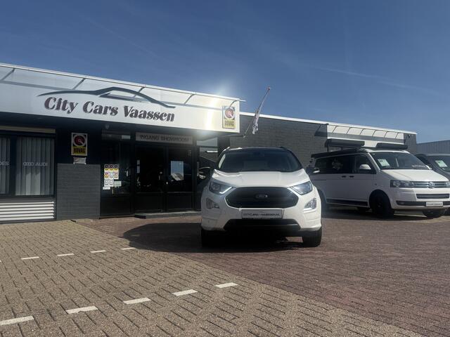 Ford ECOSPORT 1.0 EcoBoost ST-Line automaat 126 pk navigatie camera climate ctr keyless entry lmv 18 inch half leder/alcantara afn trekhaak dealer onderhouden