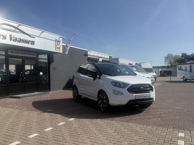 Ford ECOSPORT 1.0 EcoBoost ST-Line automaat 126 pk navigatie camera climate ctr keyless entry lmv 18 inch half leder/alcantara afn trekhaak dealer onderhouden