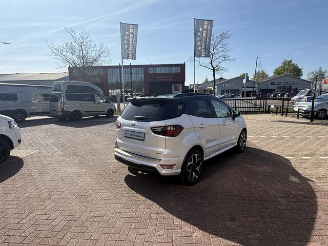 Ford ECOSPORT 1.0 EcoBoost ST-Line automaat 126 pk navigatie camera climate ctr keyless entry lmv 18 inch half leder/alcantara afn trekhaak dealer onderhouden