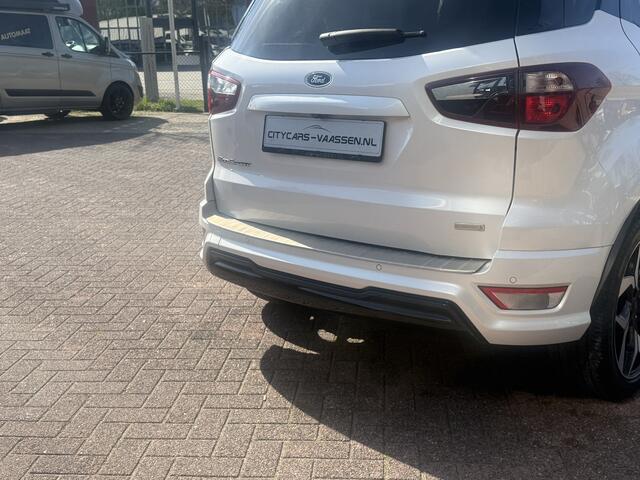 Ford ECOSPORT 1.0 EcoBoost ST-Line automaat 126 pk navigatie camera climate ctr keyless entry lmv 18 inch half leder/alcantara afn trekhaak dealer onderhouden