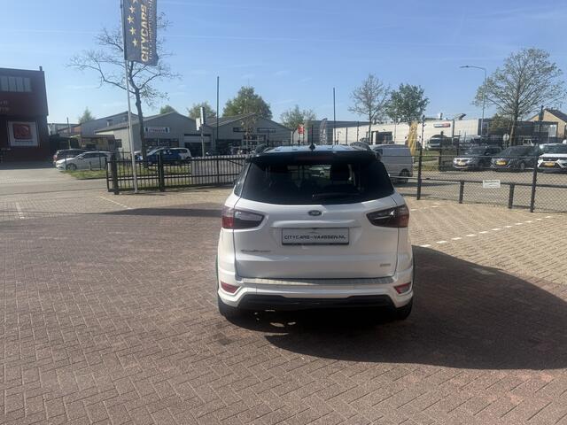 Ford ECOSPORT 1.0 EcoBoost ST-Line automaat 126 pk navigatie camera climate ctr keyless entry lmv 18 inch half leder/alcantara afn trekhaak dealer onderhouden