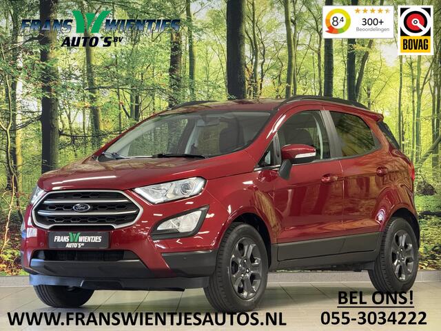 Ford ECOSPORT 1.0 EcoBoost Titanium | Afneembare Trekhaak | Apple Carplay | Android Auto | Stuurwielverwarming | Stoelverwarming | Parkeersensoren | Airconditioning | Isofix | Led |