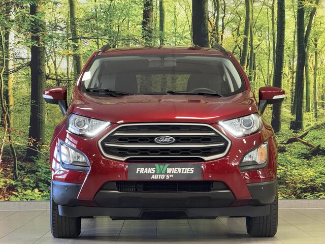 Ford ECOSPORT 1.0 EcoBoost Titanium | Afneembare Trekhaak | Apple Carplay | Android Auto | Stuurwielverwarming | Stoelverwarming | Parkeersensoren | Airconditioning | Isofix | Led |