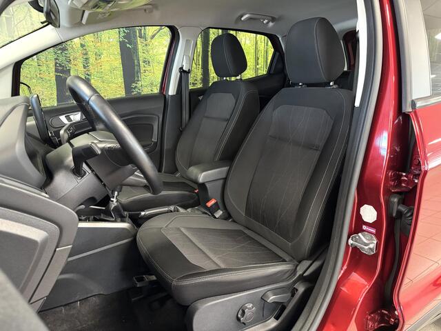 Ford ECOSPORT 1.0 EcoBoost Titanium | Afneembare Trekhaak | Apple Carplay | Android Auto | Stuurwielverwarming | Stoelverwarming | Parkeersensoren | Airconditioning | Isofix | Led |