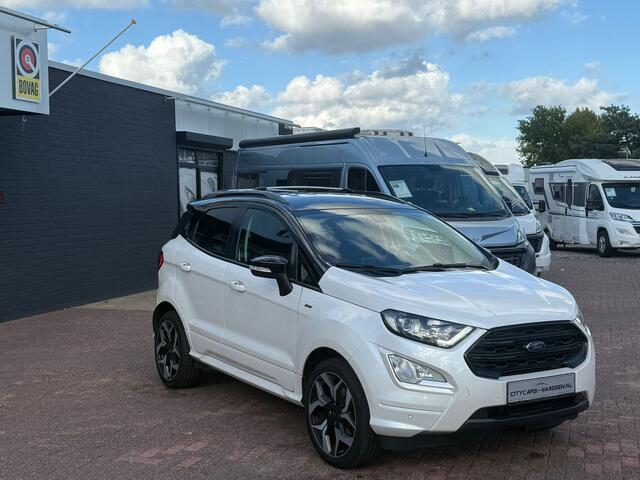 Ford ECOSPORT 1.0 EcoBoost ST-Line Black automaat 125 pk navigatie camera climate ctr half leder/alcantara afn trekhaak lmv 18 inch dealer onderhouden