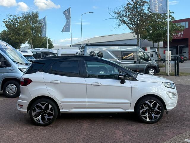 Ford ECOSPORT 1.0 EcoBoost ST-Line Black automaat 125 pk navigatie camera climate ctr half leder/alcantara afn trekhaak lmv 18 inch dealer onderhouden
