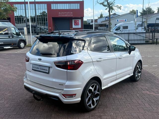 Ford ECOSPORT 1.0 EcoBoost ST-Line Black automaat 125 pk navigatie camera climate ctr half leder/alcantara afn trekhaak lmv 18 inch dealer onderhouden