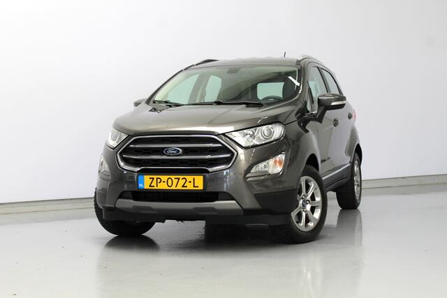 Ford ECOSPORT 1.0 EcoBoost Titanium 126PK, DEELS LEDER | NAVIGATIE | CARPLAY | CRUISE | STOEL/RUIT/STUURVERWARMING