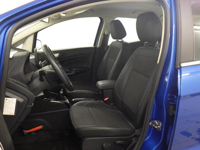 Ford ECOSPORT 125pk Titanium Climat Cruise Half Leer Apple Carplay Parkeersensor Reservewiel Dealeronderhouden