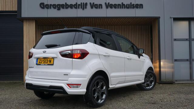 Ford ECOSPORT 1.0 125pk EcoBoost ST-Line Leder/Alcantara *Winterpack* Stoel&Stuurverwarming B&O Sfeerverlichting Keyless *NL auto* 1e eigenaar 63378km!