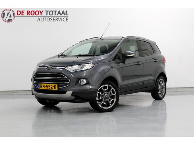 Ford ECOSPORT 1.0 EcoBoost Titanium 126PK, ZEER NETTE AUTO | DEELS LEER | NAVIGATIE | CRUISE | STOELVERWARMING | RUITVERWARMING