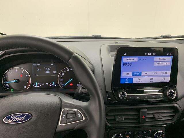 Ford ECOSPORT 1.0 EcoBoost Titanium APPLE CARPLAY | PARKEERSENSOREN ACHTER | CLIMATE CONTROL | STOEL/STUUR -EN VOORRUITVERWARMING